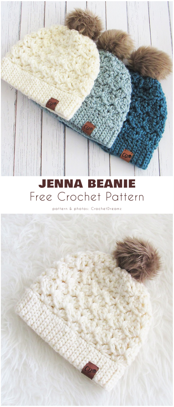 How to Crochet a Hat, Free Pattern - Crochet Dreamz