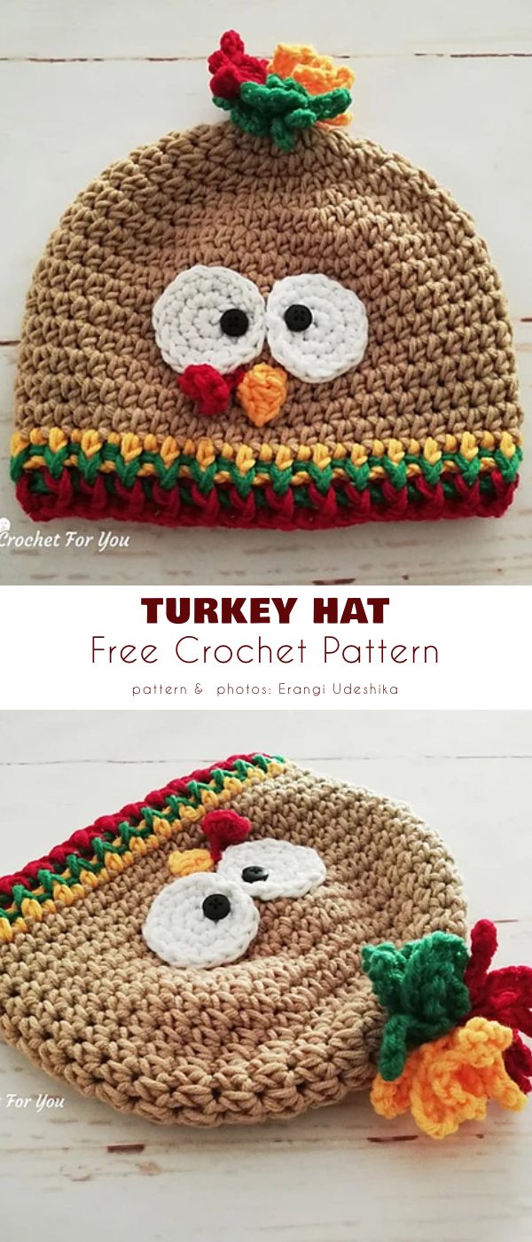 Turkey Hat Free Crochet Patterns Your Crochet