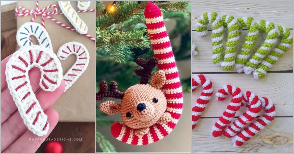 The 5 Best Candy Cane Tree Ornament Free Crochet Patterns Your Crochet