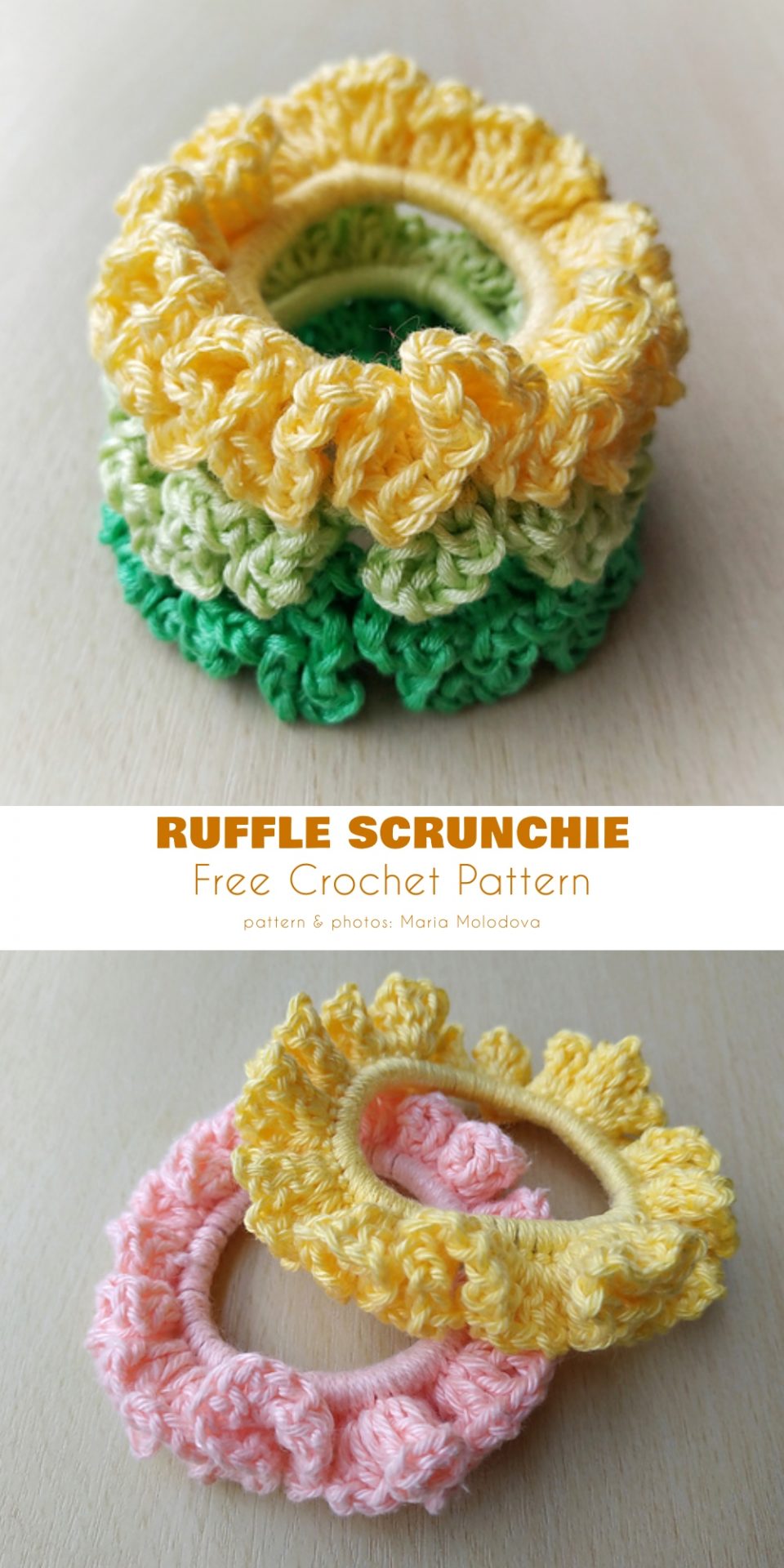 Ruffle Scrunchies