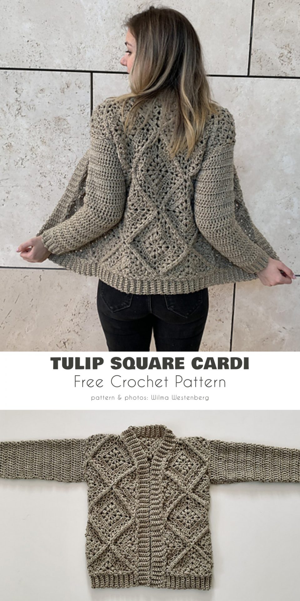 Tulip Square Cardi