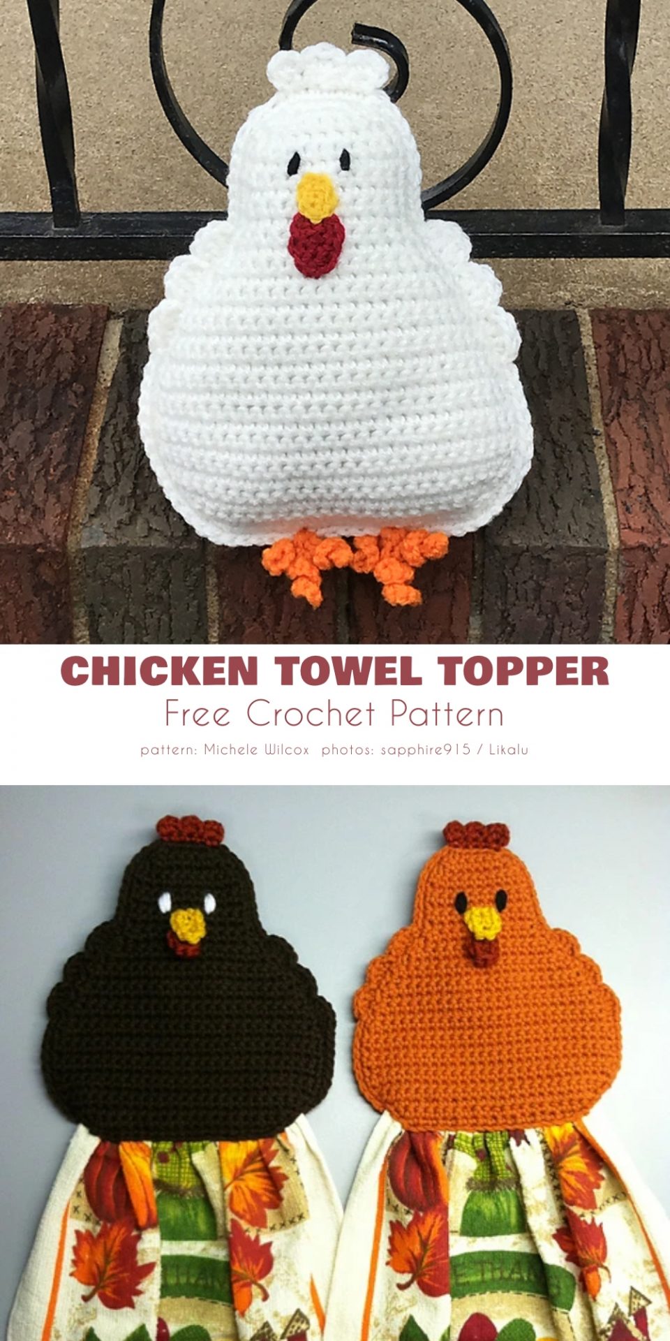 Chicken Towel Topper