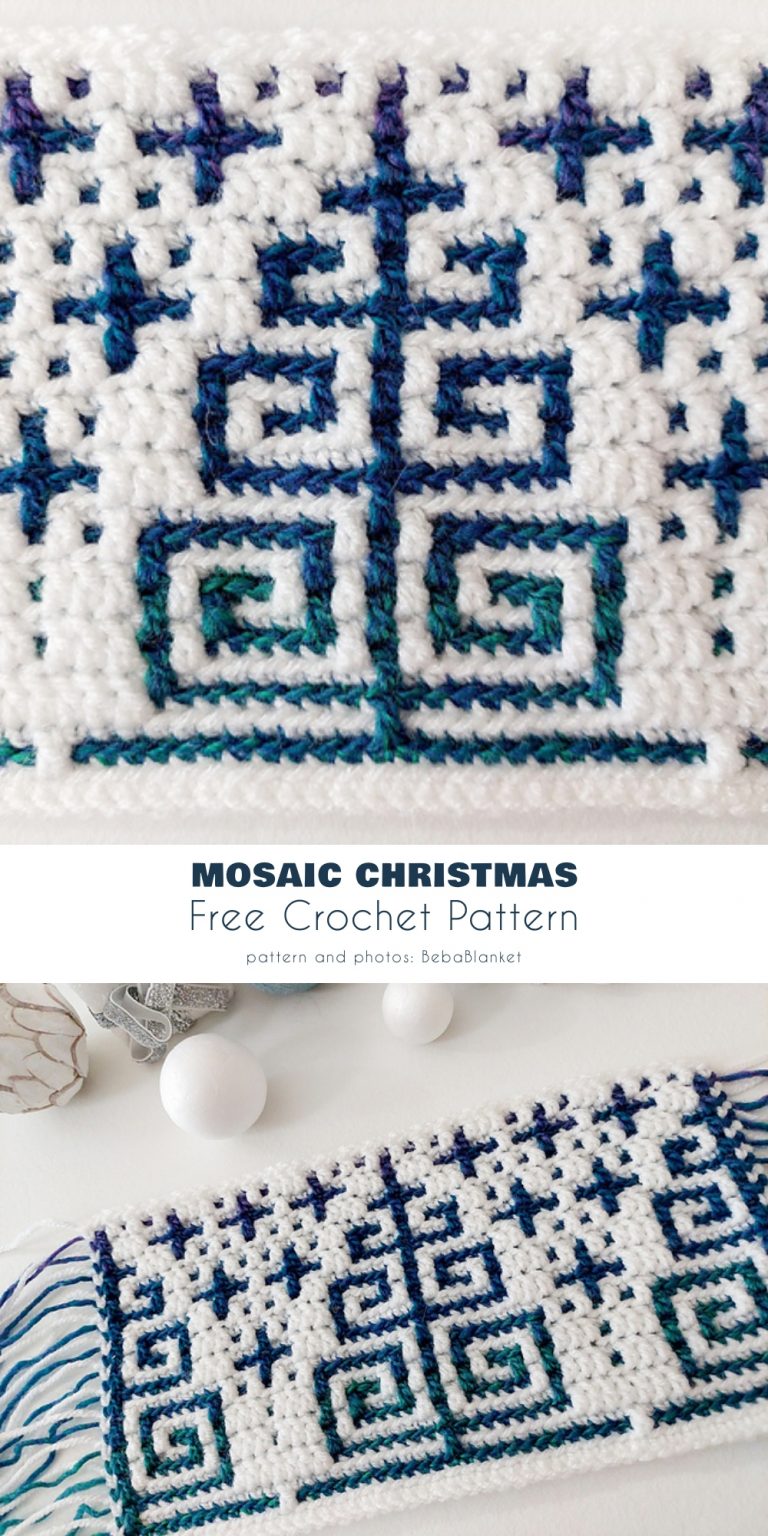 Christmas Mosaic 5+ Free Crochet Patterns Your Crochet