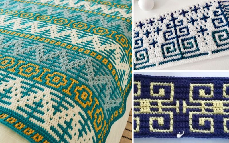 Mosaic Crochet – Overlay vs Inset - Your Crochet