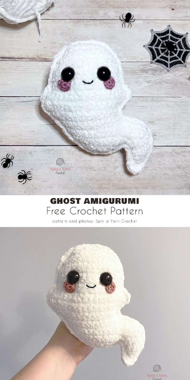 10  Ghost Amigurumi Free Crochet Patterns