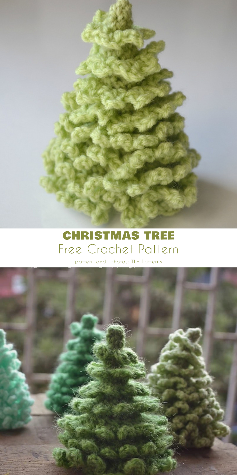 Free christmas tree crochet pattern.