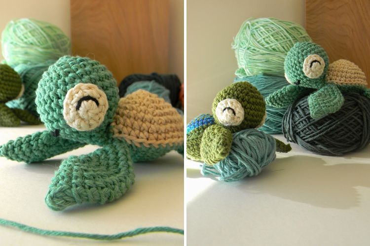 Steve (Zissou) Turtle Amigurumi Free Crochet Pattern